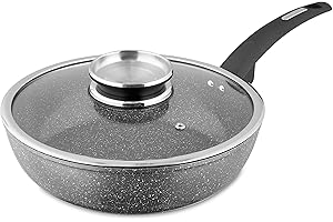 Tower T81202 Cerastone Forged Multi-Pan with Non-Stick Coating and Soft Touch Handles, 28 cm, Graphite