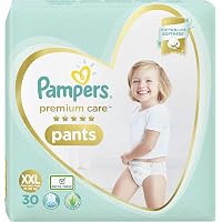 Pampers Premium Care Pants Diapers, XXL, 30 Count