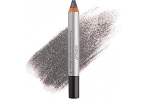 Crayon Jumbo Impala 3 en 1 | Couleur 19 Gris Foncé Métallisé | Ombre à Paupières, Rouge à Lèvres et Fard à Joues | Texture Lisse et de Longue Durée | Couleurs Intenses