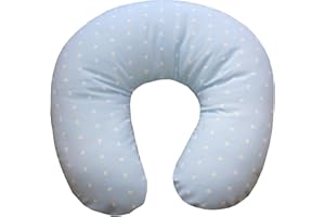 NEO MAMMA L'INIZIO DI UN AMORE CHE NON HA FINE. Cuscino Gravidanza e Allattamento Neonato (60x55cm) Completamente Sfoderabile e Lavabile, Anallergico e Antiacaro.