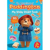 Paper Projects Paddington Aufkleber-Set – 3 Arten, Für Belohnung & Basteln, 24,5 X 11 Cm