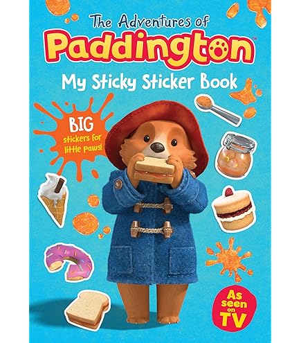 Paper Projects The Adventures of Paddington Sparkly Stickers