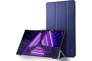 Hianjoo Coque Etui Compatible pour Lenovo Tab M10 FHD Plus 10.3" TB-X606/X606F, Ultra Slim PU Housse Cover de Protection Compatible pour Lenovo Tab M10 FHD Plus 10.3" TB-X606/X606F, Bleu