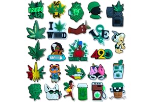 WYRFIN 23 25PCS Shoe Decoration Charms, Shoe Charms for Spiderman and Plant for Croc Charms, Cute Durable Water Proof Shoe Decoration, Bracelet Wristband Accessories/Birthday/Party/Gift