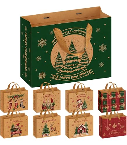 REX LONDON Riesentasche Classic Christmas - XXL Weihnachtstasche 78 L
