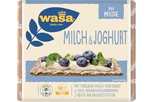‎WASA Wasa Knäckebrot Milch & Joghurt 230g | Das Knäckebrot für den milden Knuspermoment
