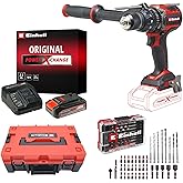 Einhell TP-CD 18/120 Li-i BL Ak&uuml;l&uuml; Vidalama Seti (2,5 Ah Ak&uuml; ve Şarj Cihazı, 39 Par&ccedil;a U&ccedil; Seti ve &Ccedil;anta Dahildir)