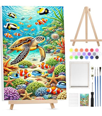 Peinture par Numero Adulte Oiseau Fleurs Loisirs Créatifs Adultes, DIY