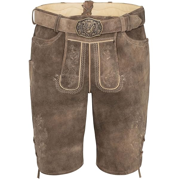 Spieth & Wensky Herren Lederhose Gottfried - Trachtenhose