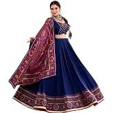 Flosive Women’s Rayon Lehenga Choli Set | Traditional Ethnic Wear for Women | Designer Festive Lehenga Choli with Dupatta | N