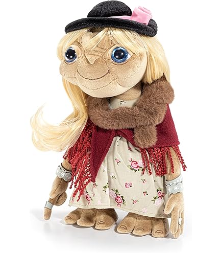 E.T l'extra-Terrestre 40 Anniversaire Peluche doudou Mattel Figurine
