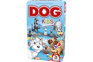 Schmidt Spiele 51432 Dog Kids, Bring Mich con Juego en Caja de Metal, Multicolor