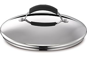Lagostina Gioiosa Tapa Para Olla, 22 Cm, Acero Inoxidable, Plateado