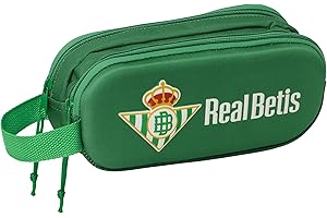 Safta REAL BETIS BALOMPIÉ 3D - Material Escolar, Ideal para Niños de Diferentes Edades, Cómoda y Versátil, Calidad y Resistencia