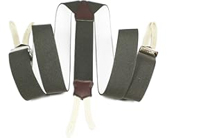 YEHMAN Bretelle Hercule Y à bouton Made in France à 120 cm pour Homme Femme ajustable