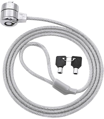 Punto Di Ancoraggio Per Cavo Antifurto Waytex - Base In Metallo Con Anello Cromato, Per Fissare PC, Portatili, Smartphone A Scrivania O Parete