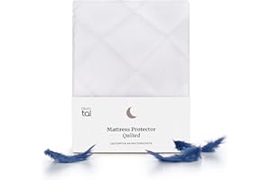 Blumtal Protector de Colchón Acolchado - Cubre Colchón Transpirable de Microfibra, 100% Poliéster, Funda para colchón Entre 25-27 cm de Altura, 135 x 190 x 30 cm