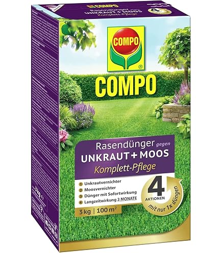 Rasendnger plus Unkrautvernichter Feingranulat