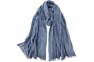 GoGou Men's Scarf Warm Scarf for Men Winter Scarf Cotton Linen Long Scarves Soft Mens Scarf For Autumn Winter