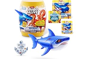 ROBO ALIVE Deep Sea Monster Surprise (Requin) de ZURU