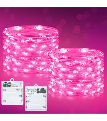 1m - 10m Fairy Lights Copper Wire LED String Light Battery Powered For Christmas Wedding Party Bedroom Indoor Decoration - 39 - View #12