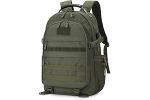 VINBAGGE Extra Large Backpack for Men 35L,Water Resistant Travel Laptop Work bag with USB Charging Port Anti Theft Big Business, Green