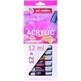 Talens Art Creation - Acrylfarbe Set - 12 Tuben 12ml