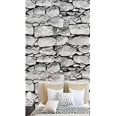 Kyrotech Taş Duvar Desenli Kendinden Yapışkanlı Folyo (3 Metre-60 CM), Vinil, Dekor folyosu, PVC &Ccedil;ıkartma, Mobilya, Mutfak do