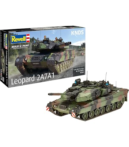 Meng Modèle 1/35 Char Allemand Leopard 2 A4 – Maquette à Monter – Suspension Mobile Et Optiques Détaillés