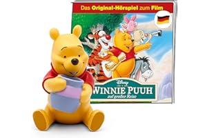 tonies Disney Audio Figure for Toniebox, Winnie the Pooh on a Big Travel, Original Audio Play to the Film, Audio Play for Children from 3 Years, Playing Time Approx. 46 Minutes