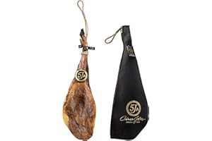 Jamón 100% Ibérica de Bellota Cinco Jotas - 5J - de 7-8 Kg. aprox. PATA NEGRA