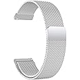 ACM Watch Strap Magnetic Loop 22mm compatible with Noise Noisefit Vortex Plus Smartwatch Luxury Metal Chain Band