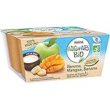 Nestle Bebe P Tit Brasse Bio Vegetal Lait De Coco Mangue Kiwi Des 6 Mois 4x 90g Amazon Fr Epicerie