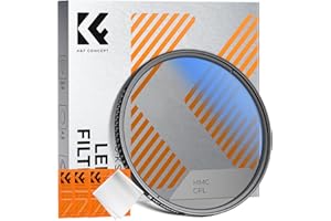K&F Concept K-Serie Pro 67mm Slim Zirkularer Polfilter Polarisationsfilter CPL Filter Cirkular Polfilter Optisches Glas & Aluminium für Foto-Kameraobjektive