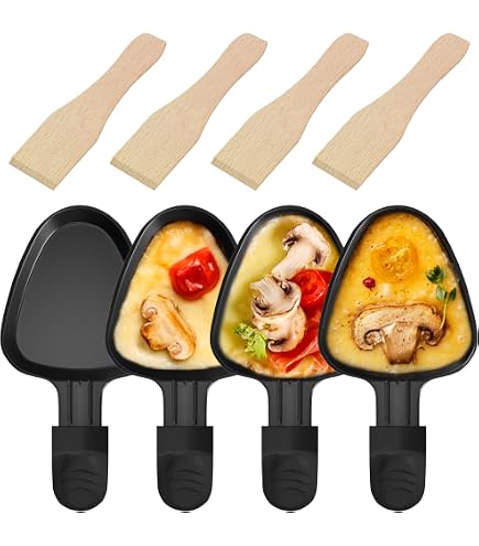 8 Stuks Ovale Raclette Pannetjes - 10,5x10x1,4 Cm - Compatibel Met Klarstein, Princess, Tristar, Tefal