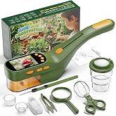 ASPOVEN Insect Catcher with 500X Screen - Kids Explorer Kit | Hunting Kit with Magnifier, Tweezers, Insect Holder, Insect Toy