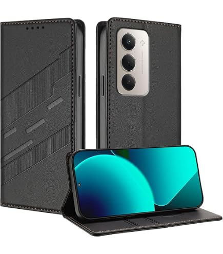 XINYEXIN Cover per Xiaomi Redmi Note 15 5G/4G / Poco M8 5G, Custodia Portafoglio in Pelle Cover Folio a Libro con Slot per Porta Carte Supporto Magnetica Flip Case - Verde
