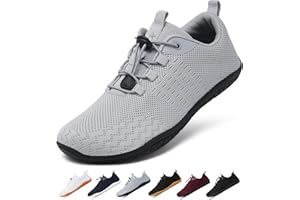 Geweo Unisex Buty Barefoot Mężczyźni Kobiety Lato Barefoot Shoes Szeroką Skrzynką na Palce Lato Oddychające Buty do Biegania w Terenie Buty do Treningu Lekkie Wygodne Buty Fitness Sneaker 37-47EU