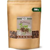 Biojoy BIO star anise pods whole, dried, infusion, 500 g | Vietnam star anise, ideal for seasoning, crafts or decorating, Ill