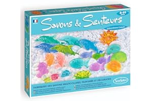 SentoSphère - SAVONS & SENTEURS - Fabrication de savons multicolores et parfumés - Kit DIY Cosmétique - Laboratoire Créatif - De 8 à 99 ans - Fabriqué en France