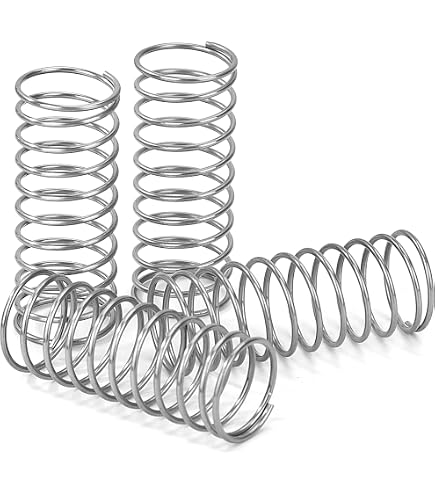 5 Stücke 304 Edelstahl Druckfeder 80mm, Durchmesser 1,5mm, Außendurchmesser 15mm 5 Stücke 304 Edelstahl Druckfeder 80mm, Durchmesser 1,5mm, Außendurchmesser 15mm