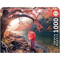 Educa - Puzzle 1000 pezzi Isola di James Bond | Puzzle paesaggi esotici | Misura 68x48 cm | Include colla Fix | Per adulti 14+ (20283