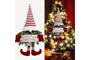 Shrubz Corona de Navidad, Coronas Navideñas para Puertas, Corona de Navidad Papá,Corona de Papá Noel Adorno Navideño para Decorar la Navidad, Paredes, Puertas, árboles de Navidad, Habitaciones 50*30cm