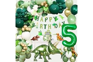 Decoration Anniversaire Dinosaure 5 Ans, Anniversaire 5 Ans Deco, Ballon Dinosaure Anniversaire, Deco Dinosaure Anniversaire, Ballon 5 Ans Dinosaure Garcon