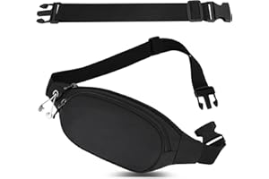 AIRCBC Bumbags for Ladies Women Men Unisex Waterproof Fanny Waist Packs with Adjustable Belt and Headphone Jack Bum Bag for Outdoor Sport Hiking Running Dog Walking Cycling Travel Women Men