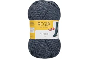 Regia Schachenmayr 4-Thread Uni, 100G bluestone Handknitting Yarns