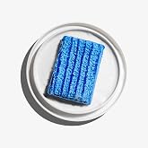 Silva Essentials Bulaşık S&uuml;ngeri 14 x 9 cm, &Ccedil;ift Dokulu - Lacivert Y&uuml;z Kurumuş Kalıntıyı S&ouml;ker, Mavi Ultrafiber Y&uuml;z Cam ve Po