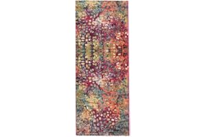 RugVista Davina, Alfombra, Alfombras Modernas, 200 x 80 cm, Rectangular, Pelo Medio, Sala de Estar, Comedor, Dormitorio, Cocina, Pasillo, Limpieza en seco, Oeko_Tex_100, Multicolore