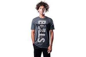 ULTRA GAME UNK NBA Męska koszulka z krótkim rękawem z grafitowym napisem w kolorze grafitowym T, XXL