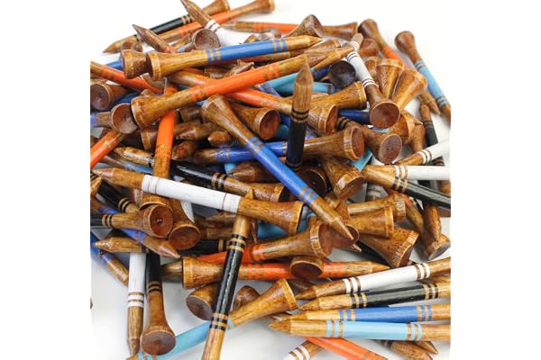 Kofull Professionell golf tees storlek 70 mm trägolf t-50 st/paket